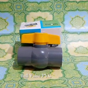 BALL VALVE STOPKRAN PVC 11/2" PER PCS