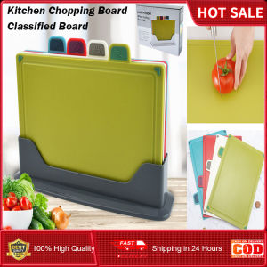 Kitchen Chopping Board With Color Coded Board With Label Chopping Board With Holder Easy Colour Classified Board