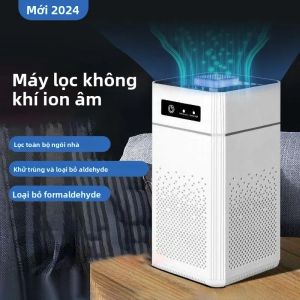 Máy Lọc Không Khí Ion Âm Để Bàn Máy Lọc Không Khí Có Bộ Lọc HEPA Di Động Để Loại Bỏ Khói Thuốc Và Mùi Hôi Với Thể Tích Không Khí 51-150m³/h