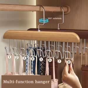1pc/3pcs Multi-functional Women Storage Bra Hanger Sturdy Durable Home Wardrobe Organizer for Men Tie Belt Women Bra Sling