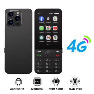 SERVO | SERVO F26 PRO Android Smartphone 4G LTE 2 SIM Standby 2GB+16GB Play Store WiFi Hotspot FM Radio Flashlight Button Smart Phones