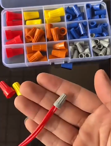 🇹🇭 ส่งเร็วจากไทย! [50ชิ้น] วายนัทจับสายไฟ Wire Nut เชื่อมสายไฟ P1/P2/P3/P4/P6