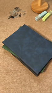 Leather Notebook Big Thick Notebook College high school Notebook School Office Supplies Writing Notebook Gift