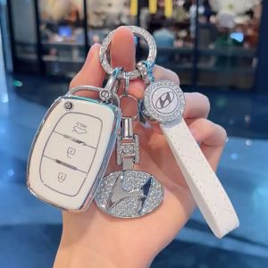 [Có sẵn] Ốp TPU Dẻo Ốp Khóa Xe Dòng Hyundai I10 2014-2020 Elantra 2017-2022 Tucson2016-2022 3 Nút Bảo Vệ Chìa Khóa