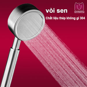 Bộ vòi sen TĂNG ÁP NHÔM CỨNG SIÊU BỀN  (Tăng đến 400% áp lực nước)