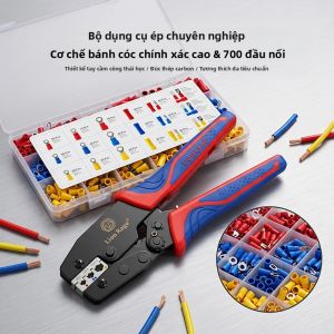 Kìm Bấm Dây LR-30J Bằng Thép Carbon Có Lõi Cách Điện Dùng Cho Đầu Nối Dây Điện Ô Tô Xe RV Hệ Thống Dây Điện.