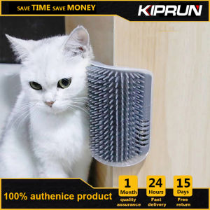 KIPRUN Cat Brush Corner Cats Massage Self Groomer Comb Wall Brush Rubs Catnip The Face With a Tickling Comb Cat Grooming Accessories