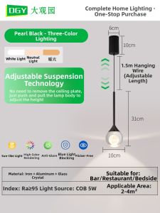 DGY | Minimalist Luxury Atmosphere Adjustable Pendant Light