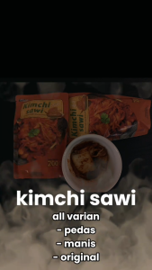 kimchi SAWI RASA MANIS korea 200 gramEnak Halal Harum manis