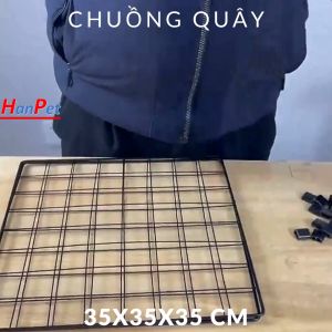 Lồng tắm mèo 35x35x35cm (chó mèo dưới 3kg) dùng làm lồng tắm hoặc nhốt chó mèo