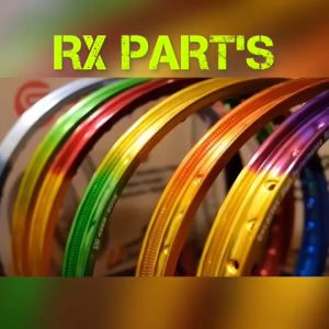 VELG / PELEK RING 17 X 160 / 185 TYPE WR - 3TONE UNTUK MOGE BEBEK SERTA MATIC ( GREEN / GOLD / BLUE ) Barang sesuai dengan yg ada di foto