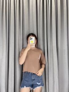 Crop Top Paris | Kaos Crop Top Oversize | Crop Top | Crop Top Korea Kekinian | Top Korea