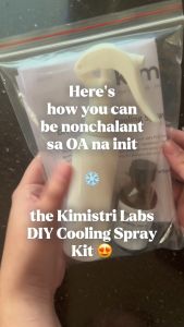 DIY Cooling Spray Kit - Special Set to Beat the Heat Do it Yourself by Kimistri Labs (Yield: 1 Bottle 100 mL)
