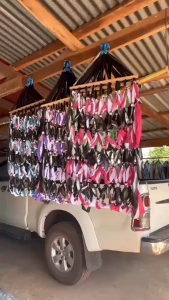 เปลนอนผู้ใหญ่ ผ้าเส้นหนา แบบมีไม้ สำหรับทุกเพศ รับน้ำหนักได้ดี OTOP แท้ 100% นอนสบาย ไม่ปวดหลัง