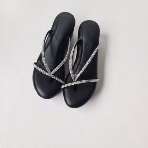 Leora Veddira - Shoeponic - Sandal Wedges - Hak 6 cm - SPN Jepit Wedges - Sendal Dewasa Perempuan