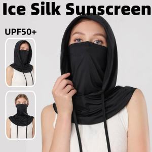 Balaclava Sun Uv Protection Hood Headscarf Full Face Mask Face Cover Sunscreen Hat Riding Sun Hat
