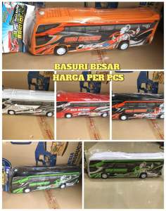Mainan Mobil Bus Basuri telolet anak
