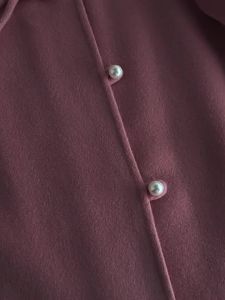 Koradior | Winter Wool Blending Versatile Feminine Chinese Style Coat