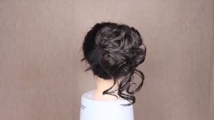 Tooyoo Donut Chignon Curls with Elastic Band Synthetic Scrunchies Messy Hair Bun Updo Hair Extensions for Women