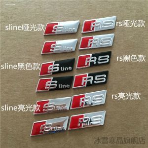 Suitable for Audi Steering Wheel Decoration Label A4L A6L A3 Q3 Q5q7 Restoration RS Sports Logo Decoration Car Badge Sticker