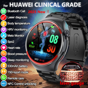 2025 New Nursing Health laser Cure Blood pressure Smart Watch Men Heart rate Pulse Sleep Bluetooth call Body Monitor Smartwatch