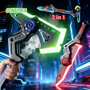 CONUSEA | 2026 AXE Lightsaber Toy 2 in 1 Sword Toys Lightstick Cosplay Role-Play outdoor Games for adult Children boys Childrens Day Gift