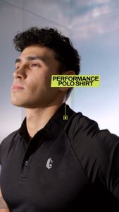 Lockerwear Polo Shirt Baju Olahraga Pria Kaos Berkerah Lengan Pendek Short Sleeve Sport Gym Fitness Golf Tennis Slim Dry Fit
