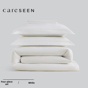 KANGERXIN | Wedding Gift 100S Cotton All-Season Luxury Style Bed Sheet Set