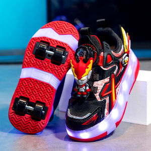Roller Skate Shoes with Hidden Wheels for Boys