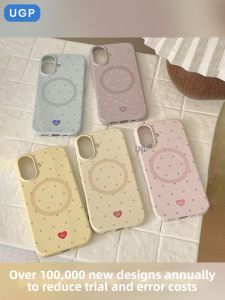 UGP | Dots Series Magnetic Pink iPhone 17 Pro Max Case