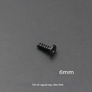 Bộ Vít Sửa Chữa Tay Cầm PS4 4.5mm Bạc/6mm Đen Bộ Ốc Vít Cho Vỏ Tay Cầm Linh Kiện Bên Trong JDM-001-055 Tương Thích Với PS4 Pro Slim