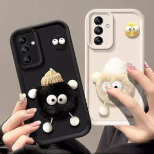 Phone Case Samsung Galaxy S25+ A16 A26 A36 A56 S25 Ultra + Plus 5G 4G Stylish 3D Cute Plush Casing Lens Protection Shockproof Silicone Soft Cover