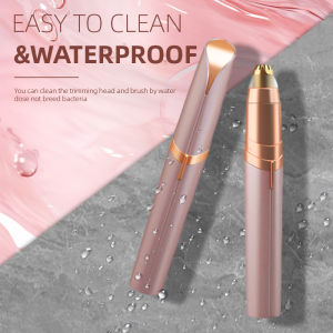 Electric Eyebrow Trimmer USB Charging Eyebrow Shaver Mini Hair Removal Device Painless Remover Brows Razor