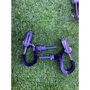 1 cặp Móc bấm nhôm đủ màu gắn 2 bên chân 6ly