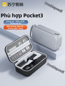 Doublepow | Túi Đựng Phụ Kiện Máy Ảnh DJI Pocket 3 Long Battery Life Ngoài Trời Di Động Chống Sốc Chống Trượt Chống Xước Túi Đựng Phụ Kiện