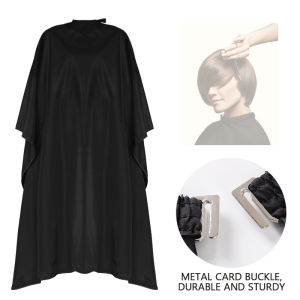 Barbershop Hair Cutting Cloth Pro Salon Hairdressing Cape Gown Barber Silicone Neck Hairdresser Apron Haircut Capes