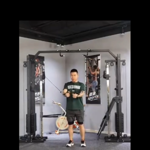 ADSports JL-DFN1 All in One Machine Commercial Cable Crossover Smith Machine Big Flying Bird Trainer