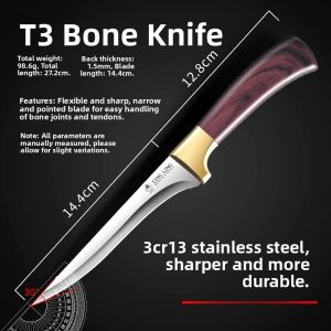 TINGLING | High Hardness Commercial Butchering Fruit Knife
