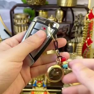 (大师開光)转运招财十二生肖旋转 鎖匙圈 鑰匙圈 keychains 钥匙扣 驱邪朱砂 招财貔貅 吉祥葫芦 Benmingnian transfer Zhaocai car key chain twelve 本命年转运招财 汽车钥匙扣 十二生肖旋转手把件挂饰