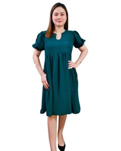 Elegant V Neck Dress | Fit up to Semi-XL