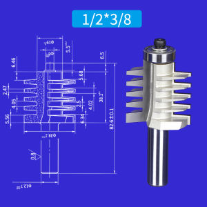 Huahao Woodworking Tools Taper Tooth Tenon Knife Board Assembly Knife Finger Joint Knife Milling Cutter Wood Carving Machine Knife