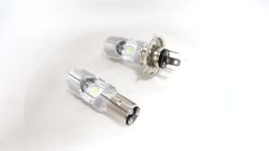 KEVANLY | 1pc BA20D High Quality Motor H6 Motorcycle Headlight LED Bulbs Hi Lo Lamp Motorcycle Scooter Accessories DC12V 6000K White