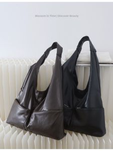 RUOYUNLAIGUO | Large Capacity Tote Bag Soft Leather