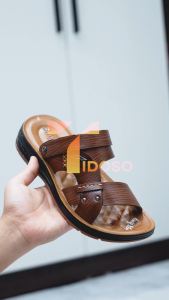 Dép Da Bò Nam Cao Cấp – Đế Kếp Siêu Bền Phong Cách Lịch Lãm