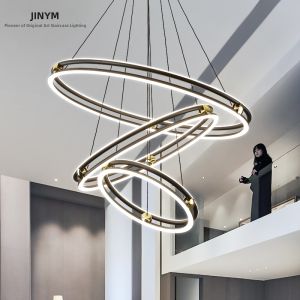 KING STAR | Modern Simple Large Chandelier For High Ceiling
