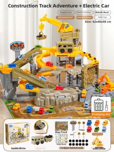 Educational Track Car Toy for Boys