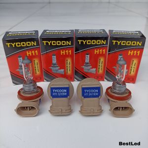 Bohlam Lampu Mobil Halogen H11 12V 24volt 55W 100W