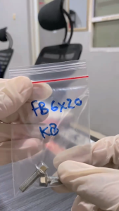 Baut Flange 6x20 K8 Motor Bebek Universal Semua Merk / Baut Flange 6x20 K8 Motor Matic Universal