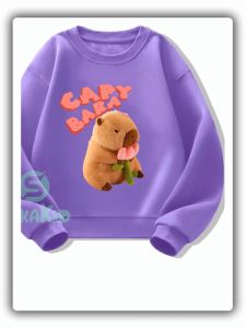 Áo Sweater cho bé trai va bé gái in hình capybara từ 6kg-32kgATD01