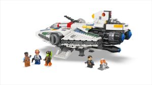 LEGO Star Wars 75357 Ahsoka Ghost & Phantom II Building Toy Set (1394 Pieces) Star Wars Toys (10 Tahun+)